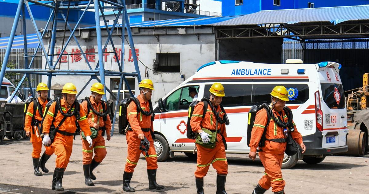 Here are some of China's major coal mining disasters this century