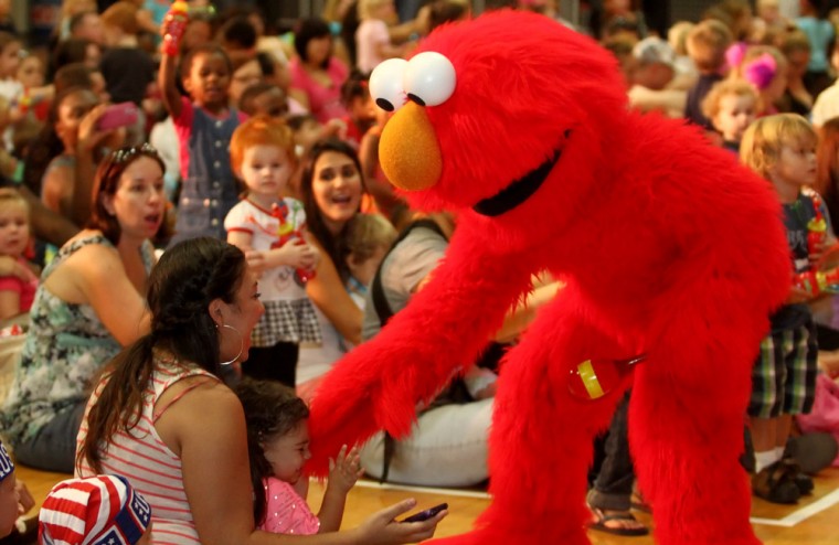 USO Sesame Street Tour 2012