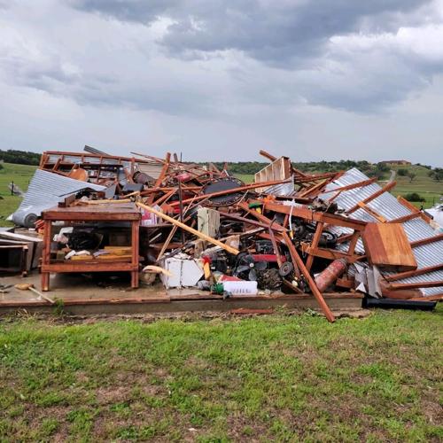 Tornado cuts path through county between Pidcoke and Gatesville