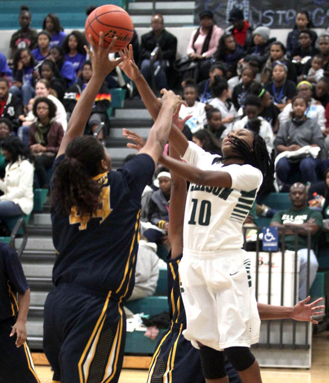 Stony Point girls at Ellison