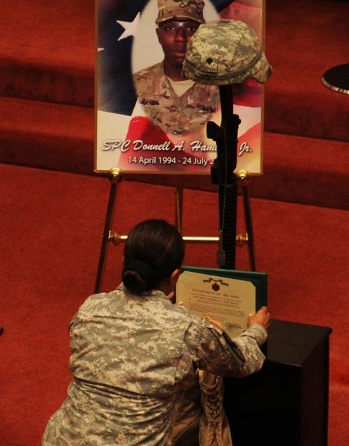 Gone but not forgotten, Cav troops remember fallen Soldier