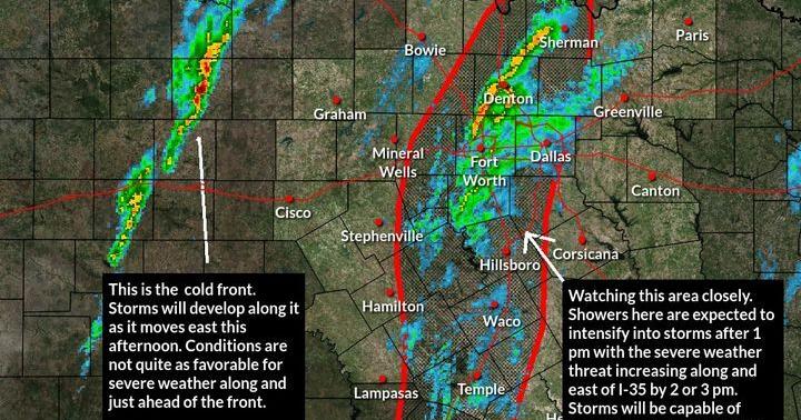 NWS: Tornado watch in effect for Bell, Coryell until 8 p.m. | Breaking | kdhnews.com NWS: Tornado watch in effect for Bell, Coryell until 8 p.m. | Breaking | kdhnews.com