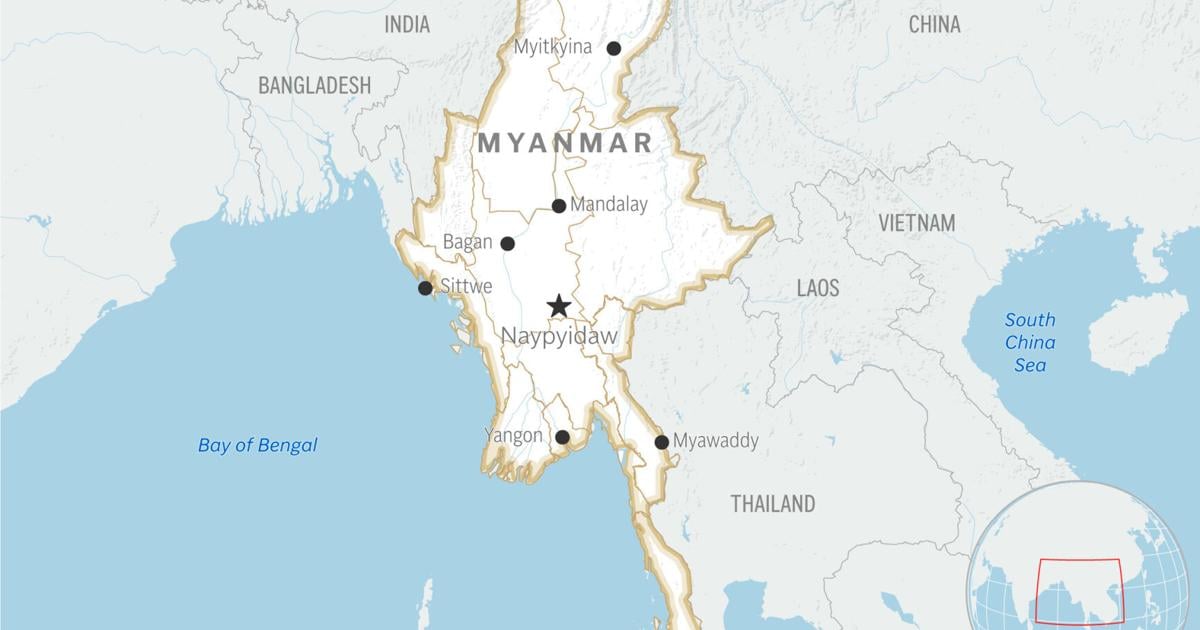 Myanmar military recaptures 2 strategic border towns from ethnic militias