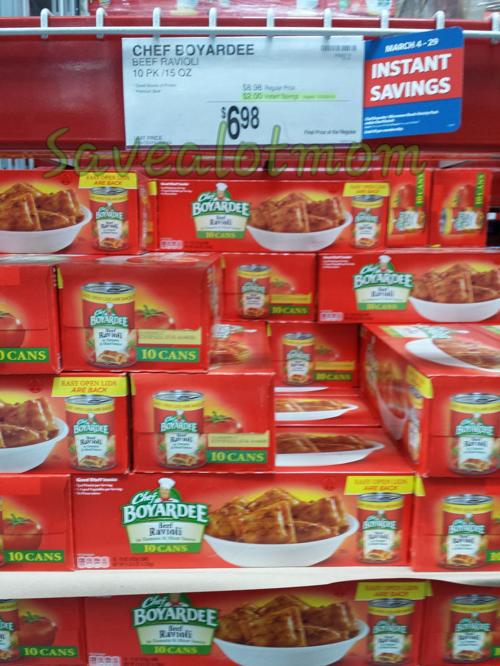Sam S Club Chef Boyardee Special Offer Save A Lot Mom Kdhnews Com