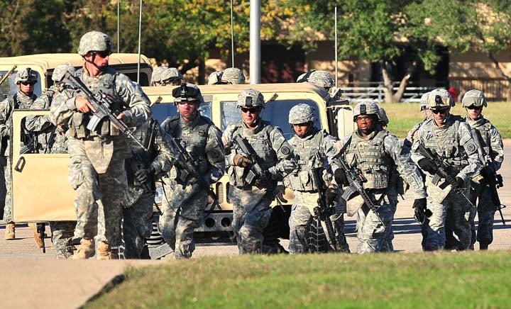 Soldiers of the 3rd Armored Cavalry Regiment