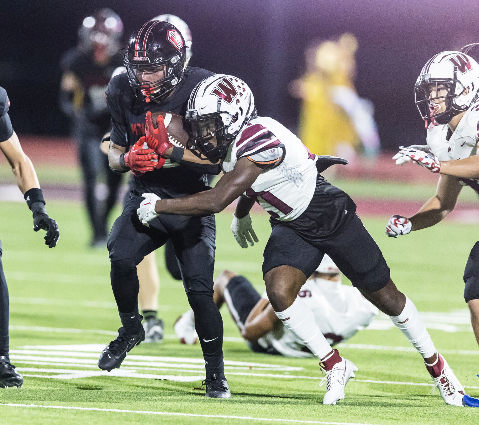 Harker Heights Knights Fall to Pflugerville Weiss Wolves 52-14