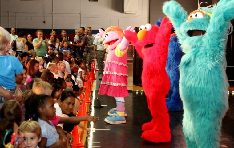 USO Sesame Street Tour 2012