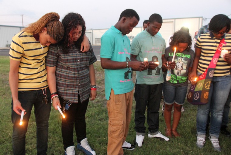 Year in Photos - Dino Cannon Prayer Vigil