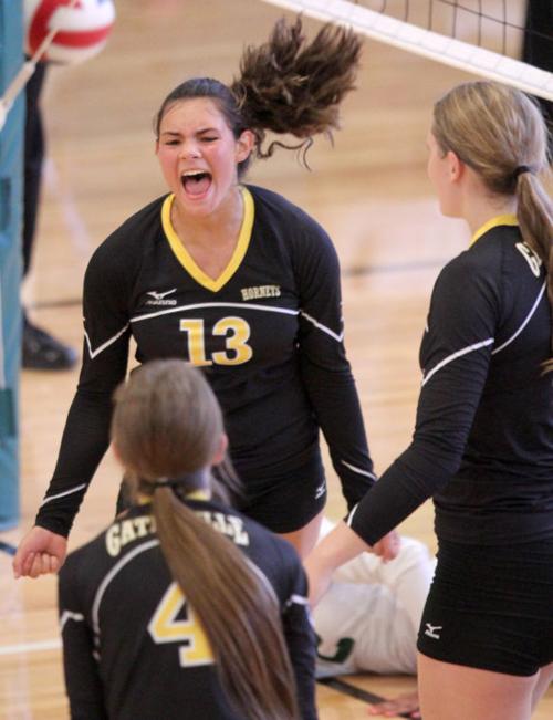 Ellison vs Gatesville Volleyball