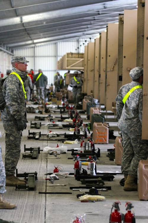 Inspecting equipment