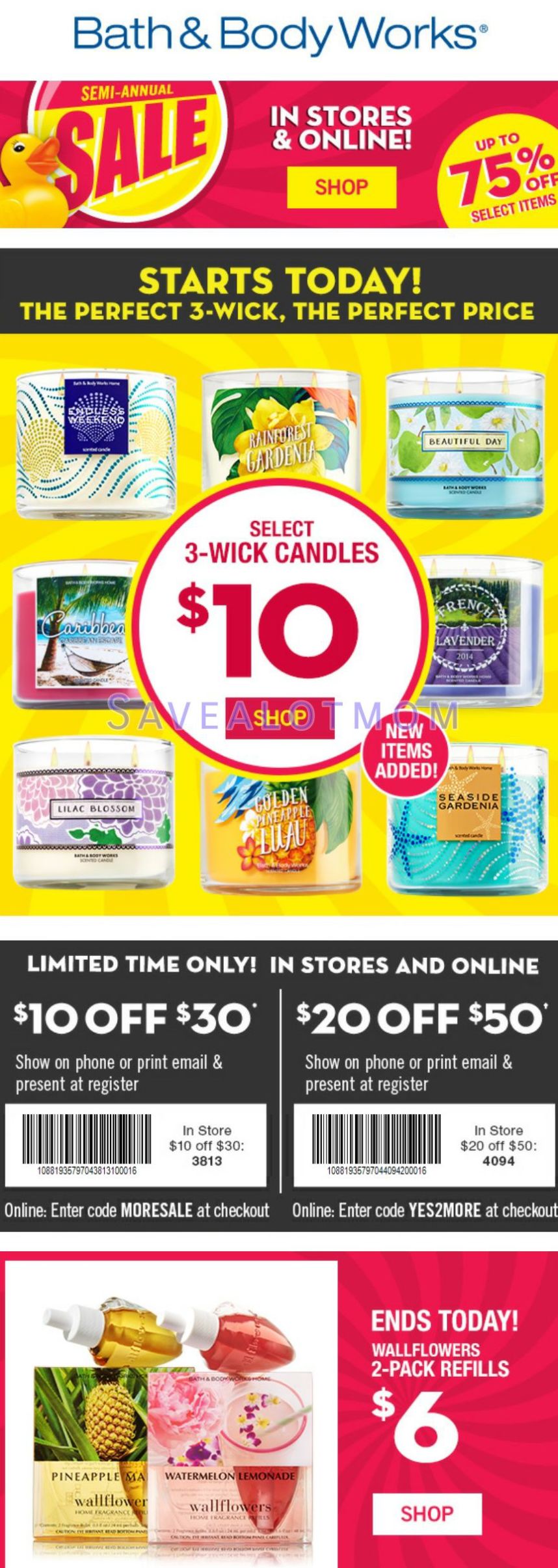 bath and body works phone coupons