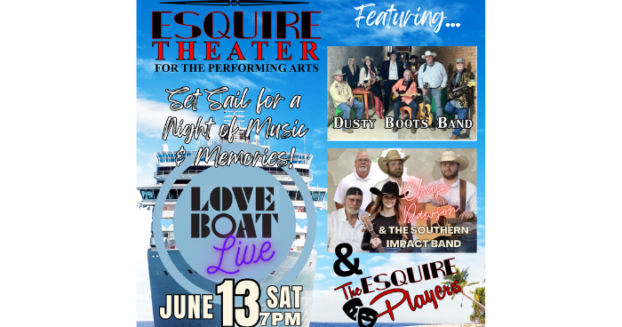 “All Aboard!” Esquire Theater Sets Sail with “Love Boat Live” Saturday