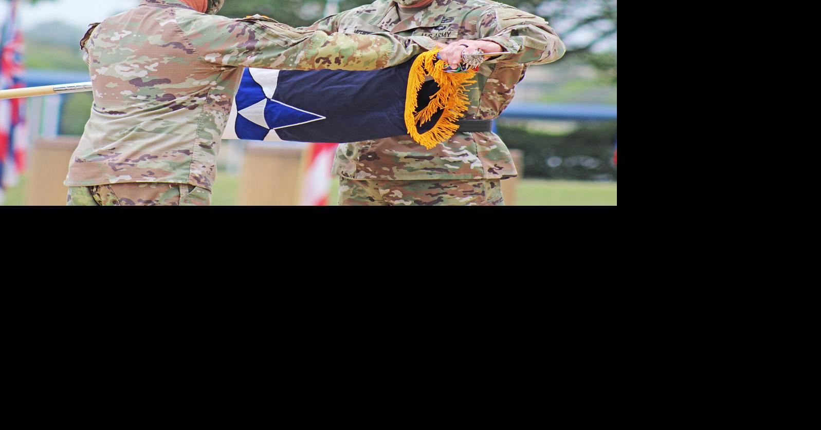 III Corps uncases colors, signifying return to garrison environment ...