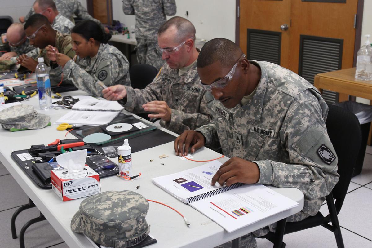 ADA soldiers attend course at Fort Hood Signal University Military