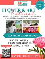 Jarrell library event flyer