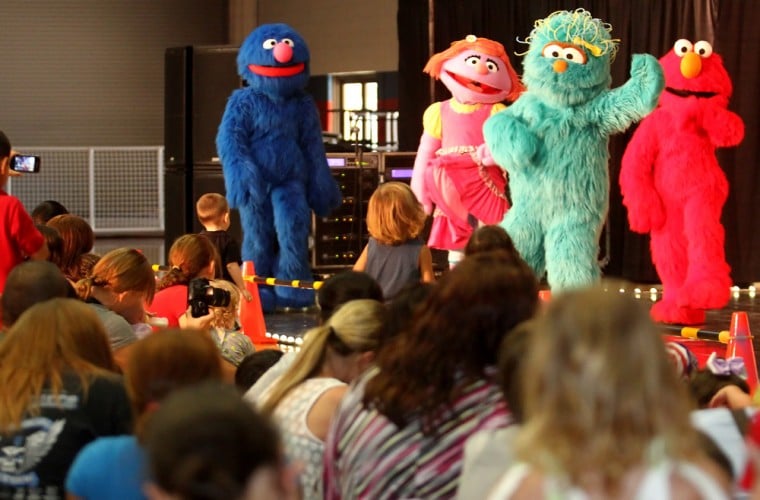 USO Sesame Street Tour 2012
