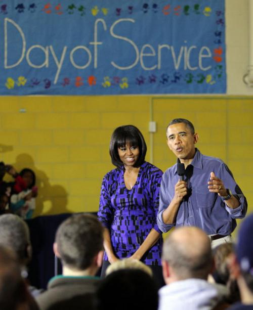 President Obama and National Day of Service