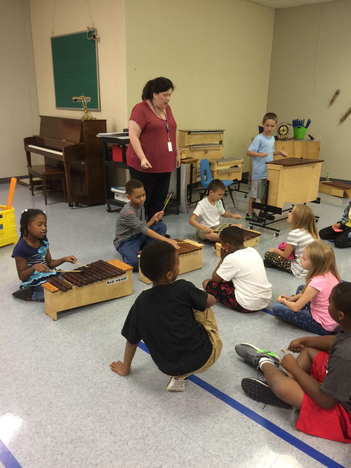 Hettie Halstead Elementary boosting academics through music Education