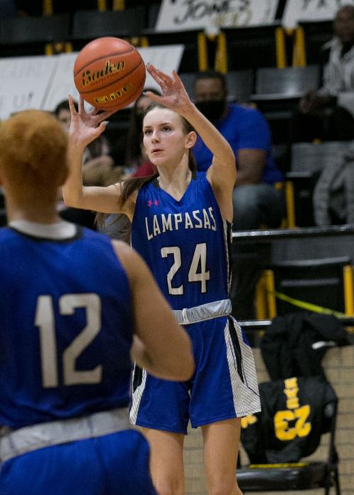 Lampasas at Gatesville Girls Basketball