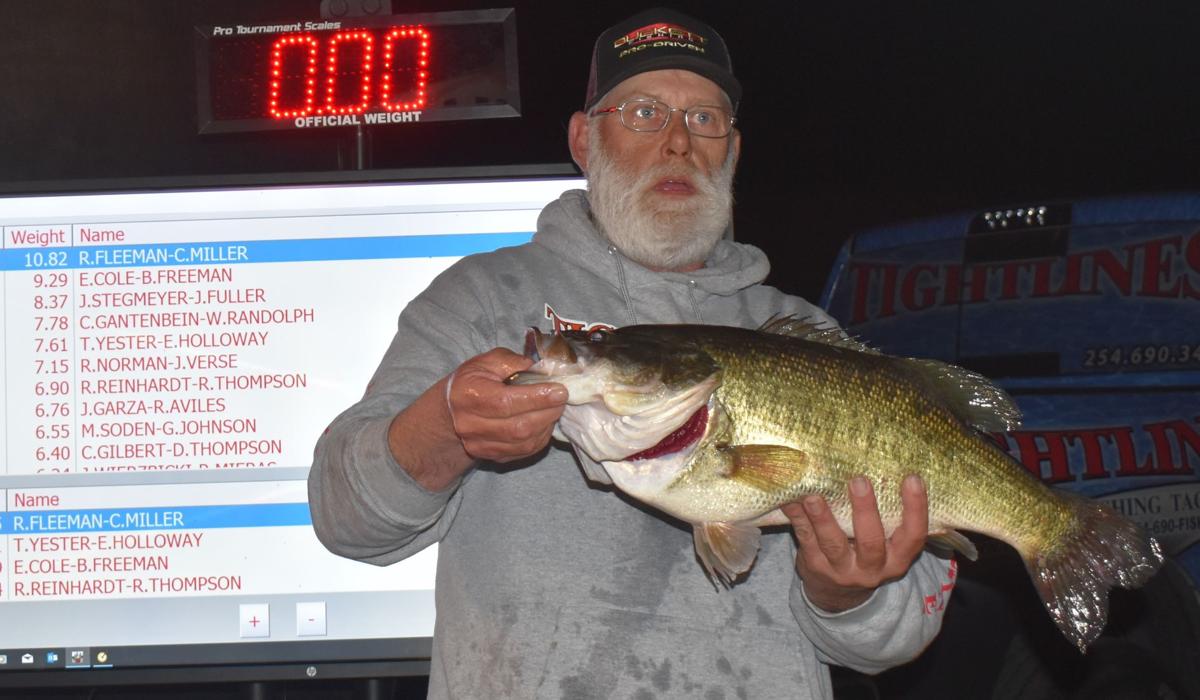 9¼-pound bass helps Fleeman and Miller win Tuesday in 3X9 Series