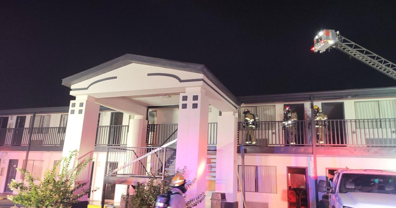 Overnight fire leaves Temple Super 8 Motel badly damaged - Vimarsana News