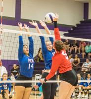 VOLLEYBALL: Blue squad evens Victory Bowl series with sweep