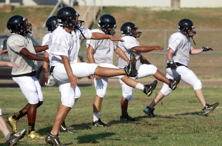 Class 1A-3A Football Practice