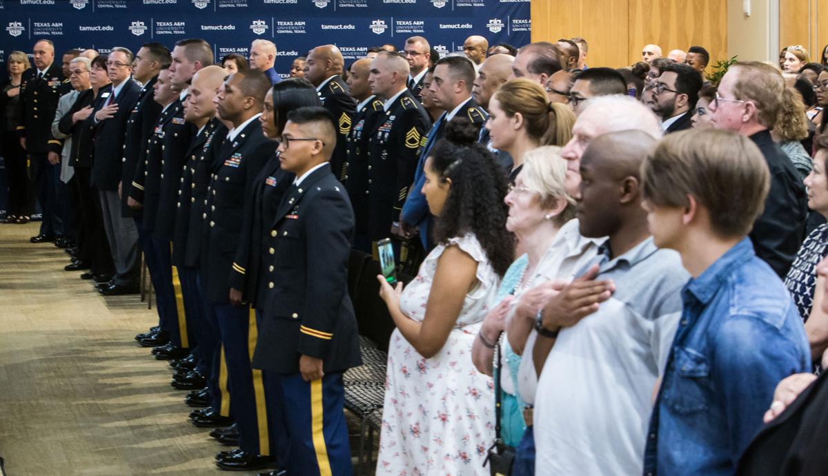 Texas A&M commissioning ceremony