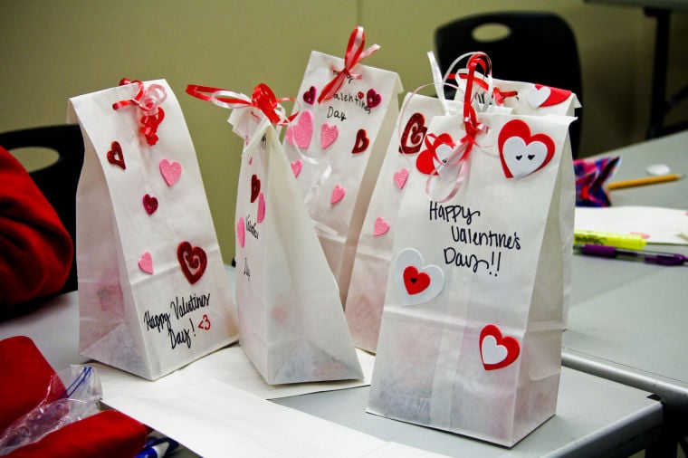 Tissue Paper Heart Bags Kids Activities Blog