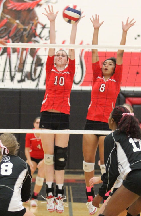 Belton vs Harker Heights Volleyball