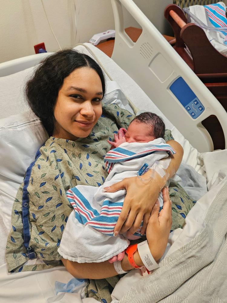8 pounds, 11 ounces First baby of 2025 born at Killeen hospital