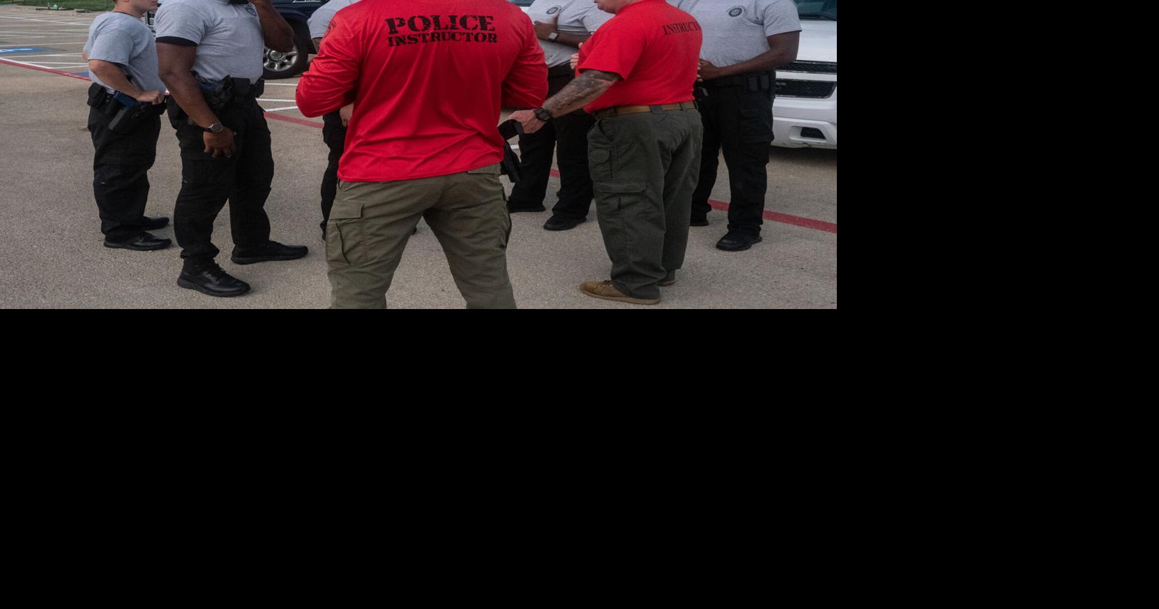 Killeen police cadets conduct emergencydriving training at closed