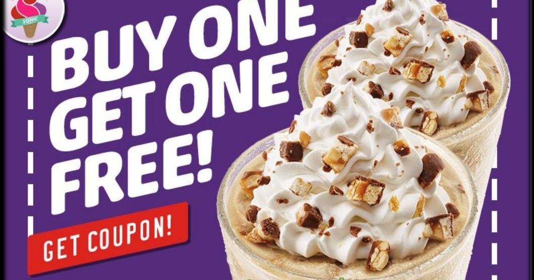 Sonic Buy One Get One FREE Master Blast! | Save A Lot Mom ...