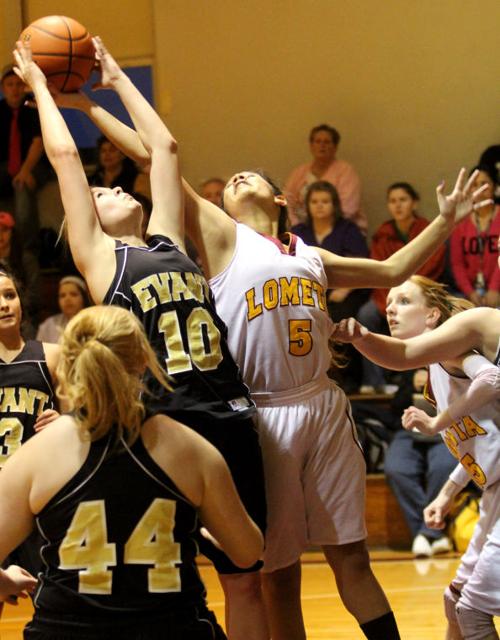 Lometa vs Evant Girls Basketball