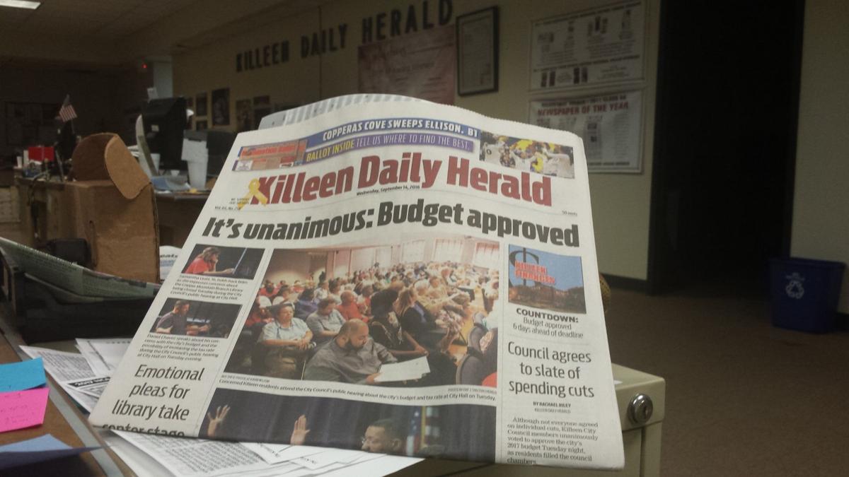Herald wins awards for Killeen City Hall coverage, other journalism
