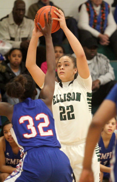 Ellison vs Temple Girls Basketball