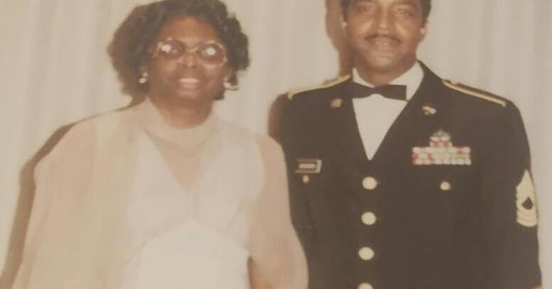 Louisiana native Charmaine Huggins met soldier husband on blind date