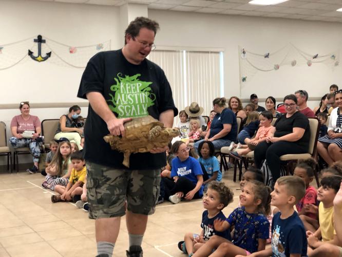 Austin reptiles show their colors at the Copperas Cove Public Library
