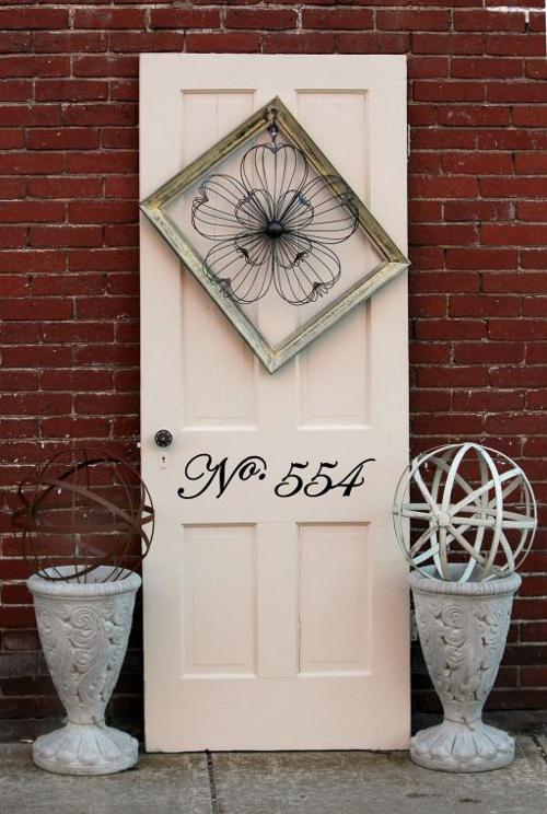 Front door decorations