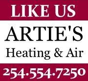 Heating And Air Conditioning Killeen Tx 254 554 7250 Artie S Heating And Air Conditioning Killeen Tx 254 554 7250 Artie S Inc