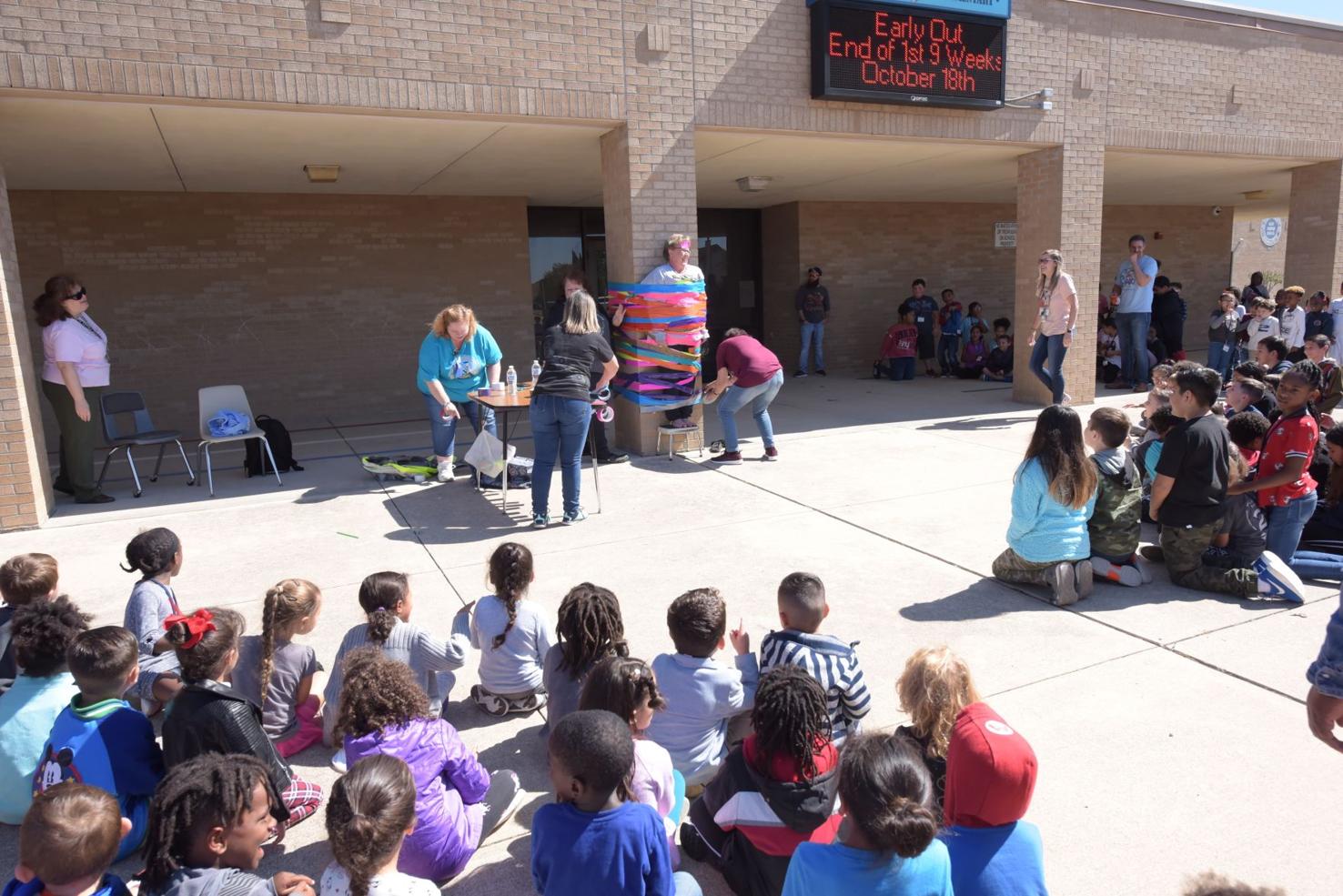Cedar Valley students have fun with principal Education