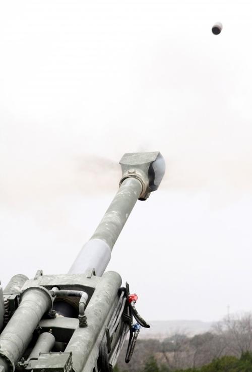 Steel Squadron Tests Howitzer