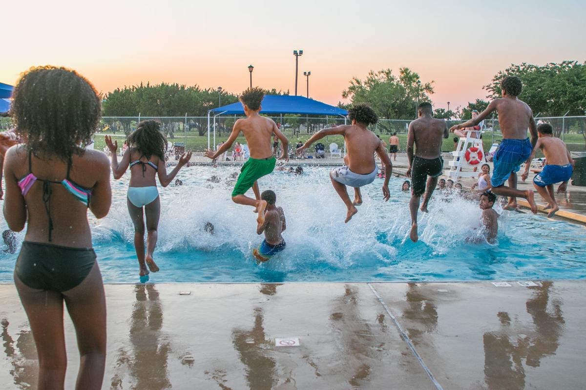 Pool party draws overflow crowd to Harker Heights’ Carl Levin Park