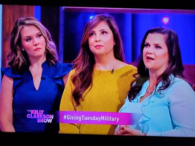 Fort Hood Spouse Featured On Kelly Clarkson Show For Giving Tuesday Military Kdhnews Com