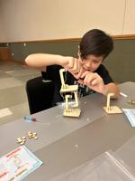 Science Time teaches home-schoolers about tension structures