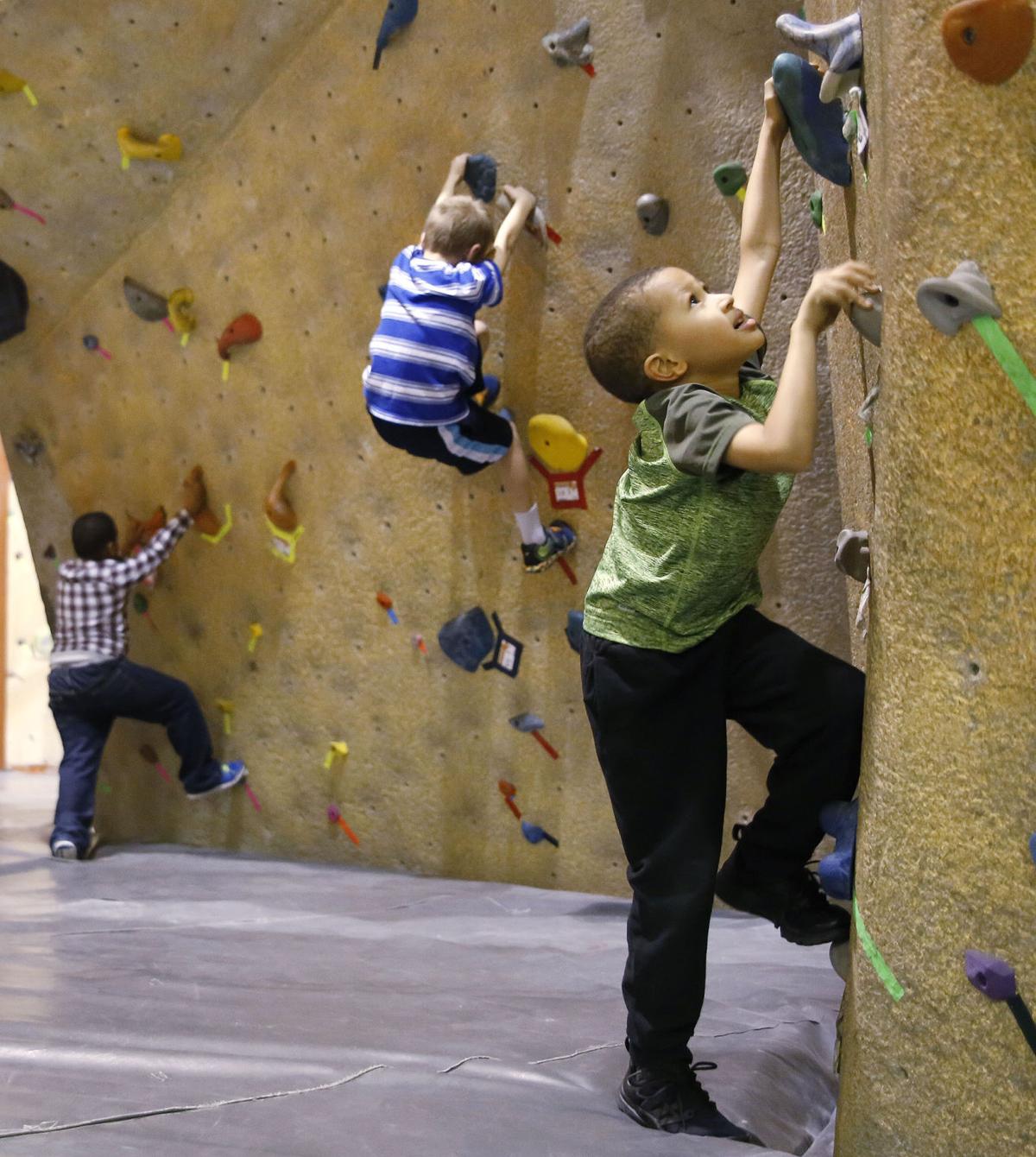 Specialneeds kids experience rock climbing through Adaptive Sports