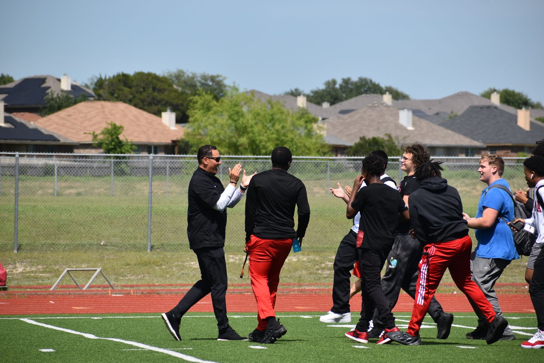 HUMBLE BEGINNINGS: New Heights Football Coach Welcomed By Student Body ...