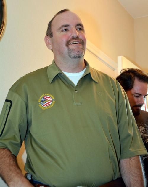 Vet gets home