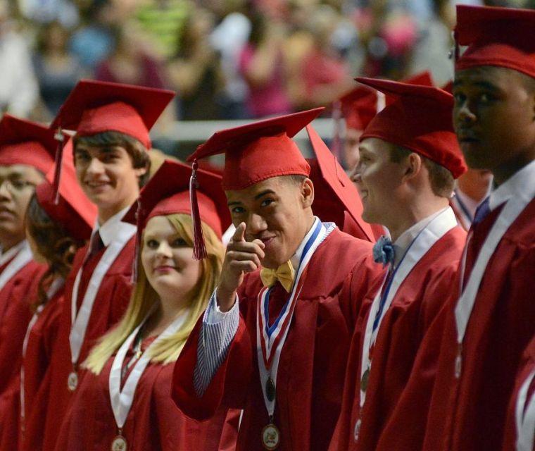 Belton High School graduates largest class Education