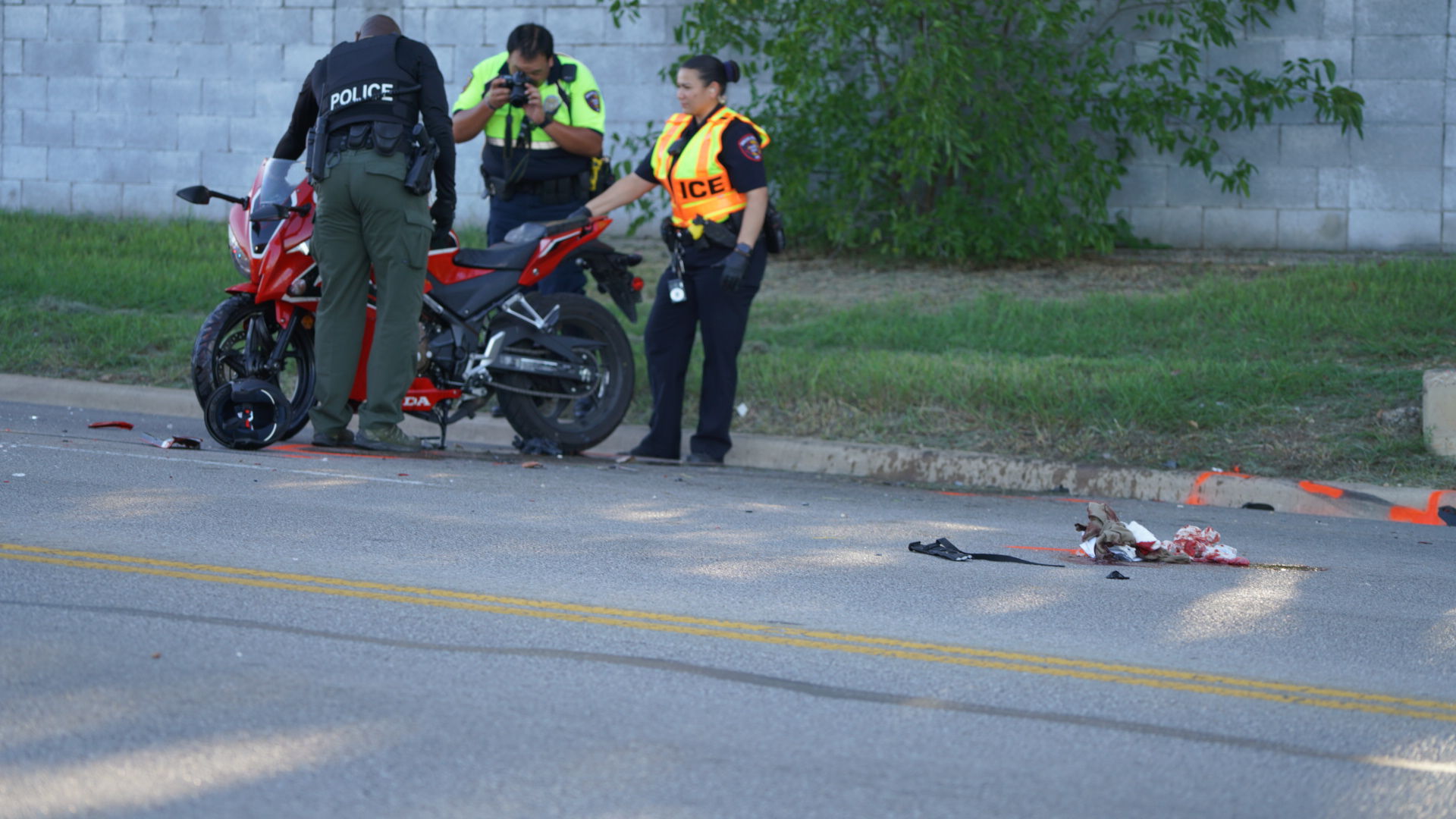 Motorcyclist Sustains 'life-threatening' Injuries After Striking Pole ...